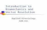 Introduction to Biomechanics and Vector Resolution