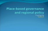 Place-based governance  and  regional  policy