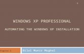 Windows  xp  professional Automating the Windows XP Installation