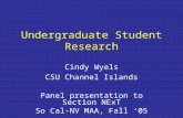 Undergraduate Student Research