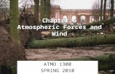 Chapter 6 Atmospheric Forces and Wind