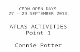 CERN OPEN DAYS 27 – 29 SEPTEMBER 2013