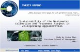 Sustainability of the Wastewater Collection and Treatment Project in  Zalaegerszeg  Agglomeration