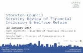 Stockton Council  Scrutiny Review of Financial Inclusion & Welfare Reform