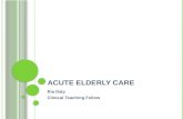 Acute Elderly Care
