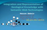 Integration and Representation of Geological Knowledge with Semantic Web Technologies