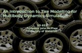 An Introduction to Tire Modelling for Multibody Dynamics Simulation