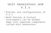 Unit Generators and V.I.s