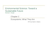 Environmental Science: Toward a Sustainable Future  Richard T. Wright