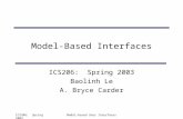 Model-Based Interfaces