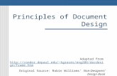 Principles of Document Design