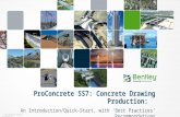 ProConcrete  SS7: Concrete Drawing Production: