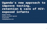 Uganda’s new approach to improve testing, retention & care of HIV-exposed infants