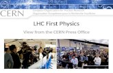 LHC First Physics