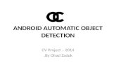 Android Automatic object  detection