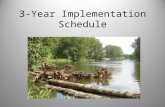 3-Year Implementation Schedule