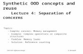 Synthetic OOD concepts and reuse Lecture 4: Separation of concerns