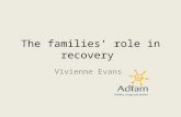 The families’ role in recovery