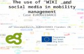 The use of “WIKI” and social media in mobility management