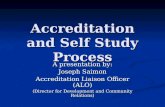 Accreditation and Self Study Process