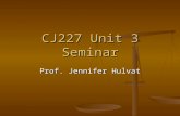 CJ227 Unit 3 Seminar
