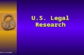 U.S. Legal Research