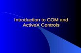 Introduction to COM and ActiveX Controls