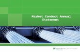 Market Conduct Annual Statement