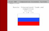 Econ 508 – Comparative Economic Systems