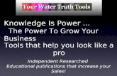 Knowledge Is Power ...   The Power To Grow Your Business