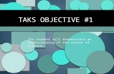 TAKS Objective #1