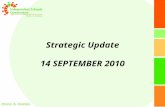 Strategic Update 14 SEPTEMBER 2010