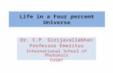 Life in a Four percent Universe