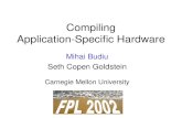Compiling  Application-Specific Hardware