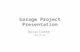 Garage Project Presentation