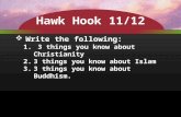 Hawk Hook 11/12