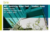 BRE: Revolving Green Fund – Student Green Fund