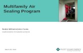 Multifamily Air Sealing Program