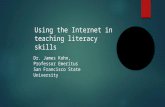 Using the Internet in teaching literacy skills