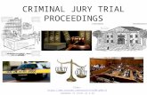 CRIMINAL JURY TRIAL PROCEEDINGS