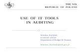 USE  OF  IT  TOOLS  IN  AUDITING