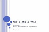 ABC’s and A Tale