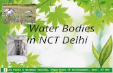 Water Bodies in NCT Delhi