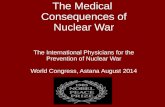 The Medical   Consequences of Nuclear  War