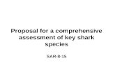 Proposal for a comprehensive assessment of key shark species SAR-8-15