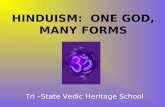 HINDUISM:  ONE GOD, MANY FORMS