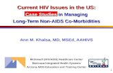 Current HIV Issues in the US: Case Studies  in Managing Long-Term Non-AIDS Co-Morbidities