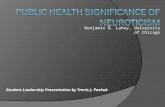 PUBLIC HEALTH SIGNIFICANCE OF NEUROTICISM