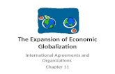 The Expansion of Economic Globalization