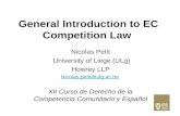 General Introduction to EC Competition Law